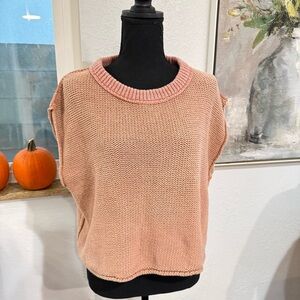 Free People light Pink Women's Sweater Vest